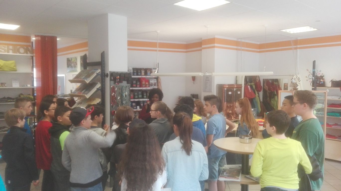 Exkursion zum Weltladen Unterwegs