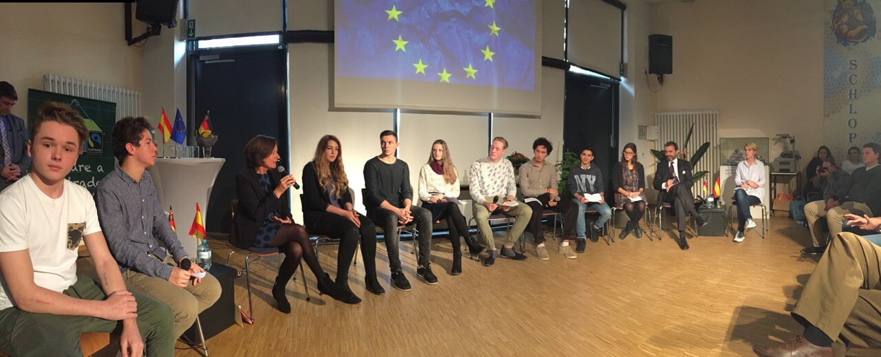 Deutsch-spanische Diskussionsrunde zu europäischen Fragen