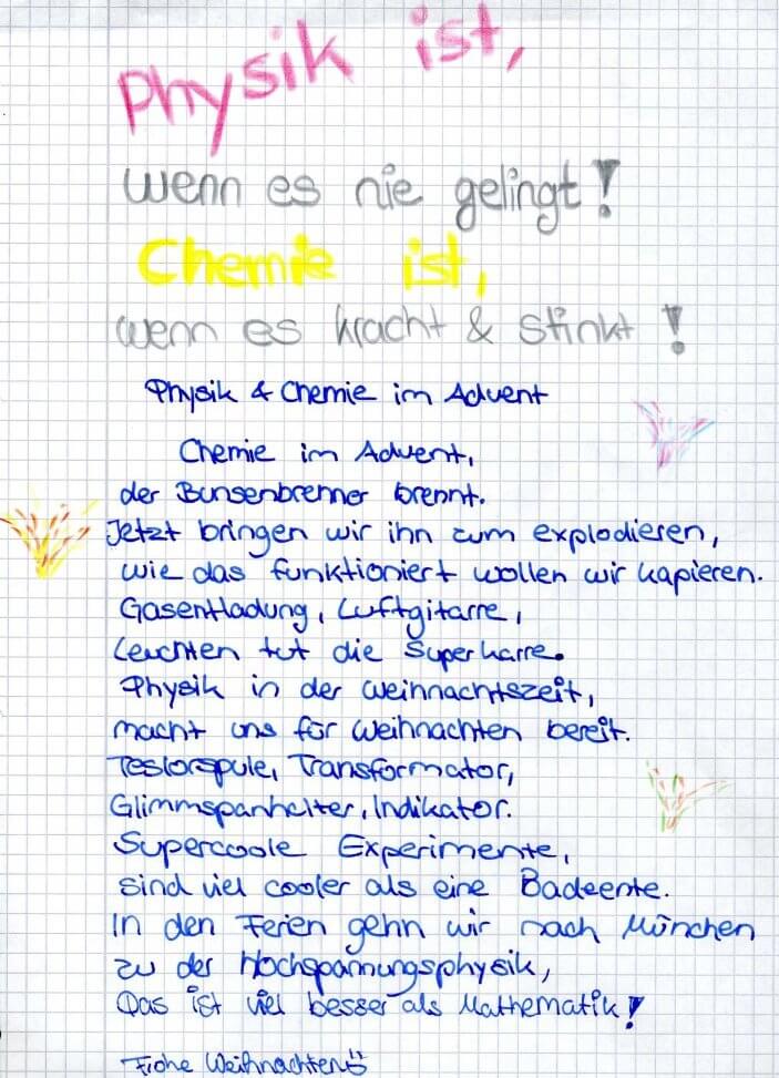 Weihnachtsvorlesung