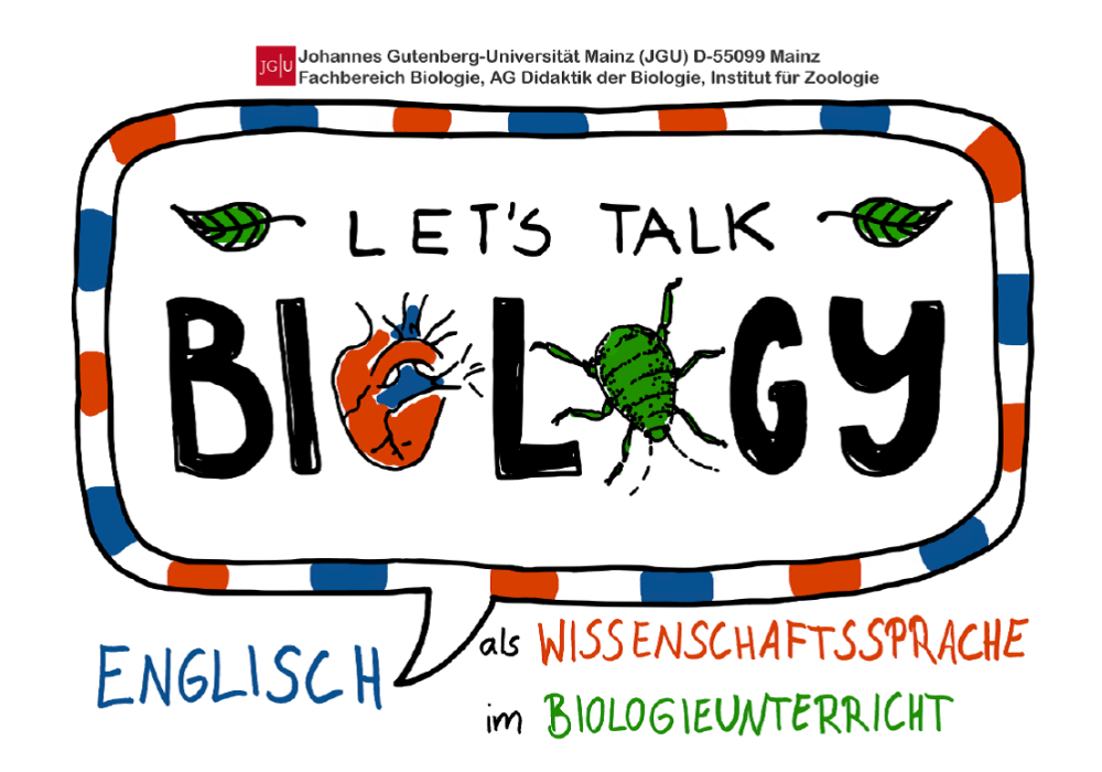 Die Klassen 7b und 7c  nehmen am Projekt „Let´s talk Biology“ teil