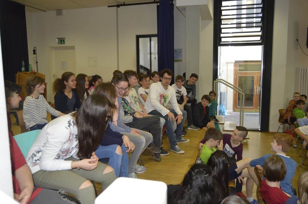31.03.17: Das Theaterstück „Die Nibelungensage“ – aufgeführt vor den 6. Klassen
