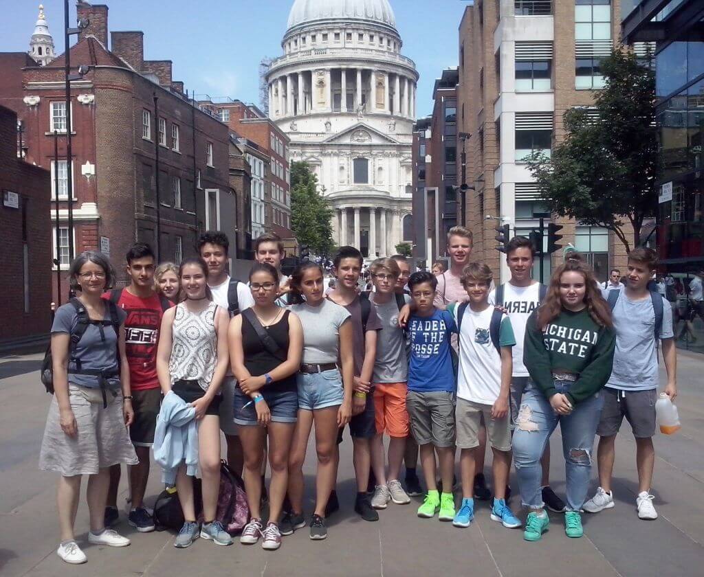 Juni 2017: Besuch bei der Partnerschule in Watford