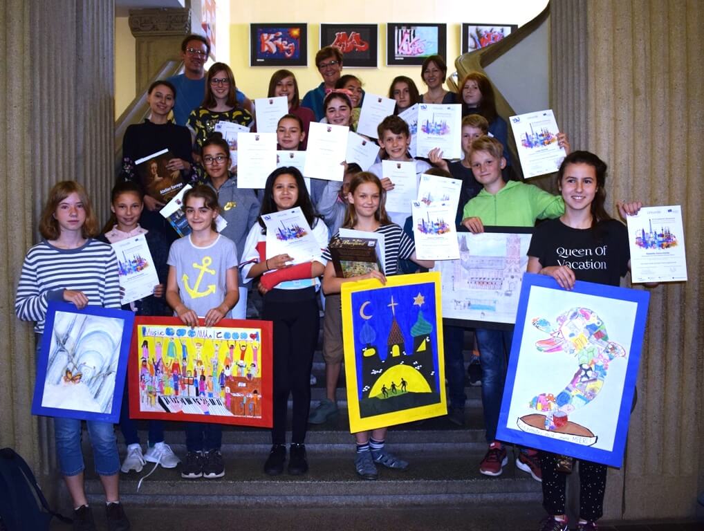 Herausragender Erfolg des Schlossgymnasiums beim  65. Europäischen Wettbewerb 2018jetzt mit den Bildern!