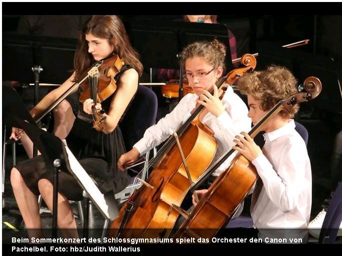 Große Momente beim Sommerkonzert des Mainzer Schlossgymnasiums