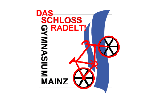 Das Schloss radelt zwei mal auf Platz 1 (beim Schulradeln 2023 in RLP)