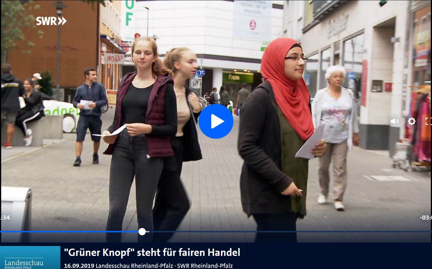 SWR Landesschau | Bericht über Fairmob