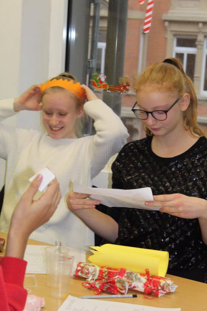 20.12.19: Landeskundliches Feiern in der Bili-Klasse 7b