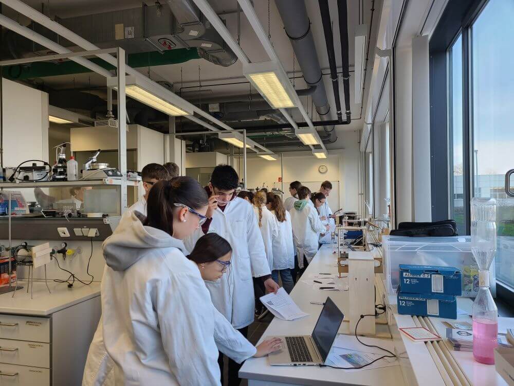 Klimaprojekt im Nat-Lab für die 10b