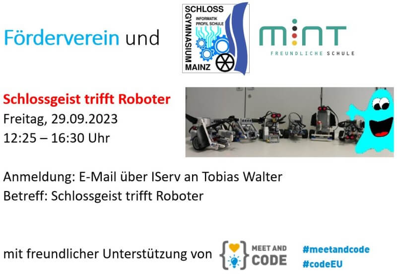 29.09.2023 | Schlossgeist trifft Roboter