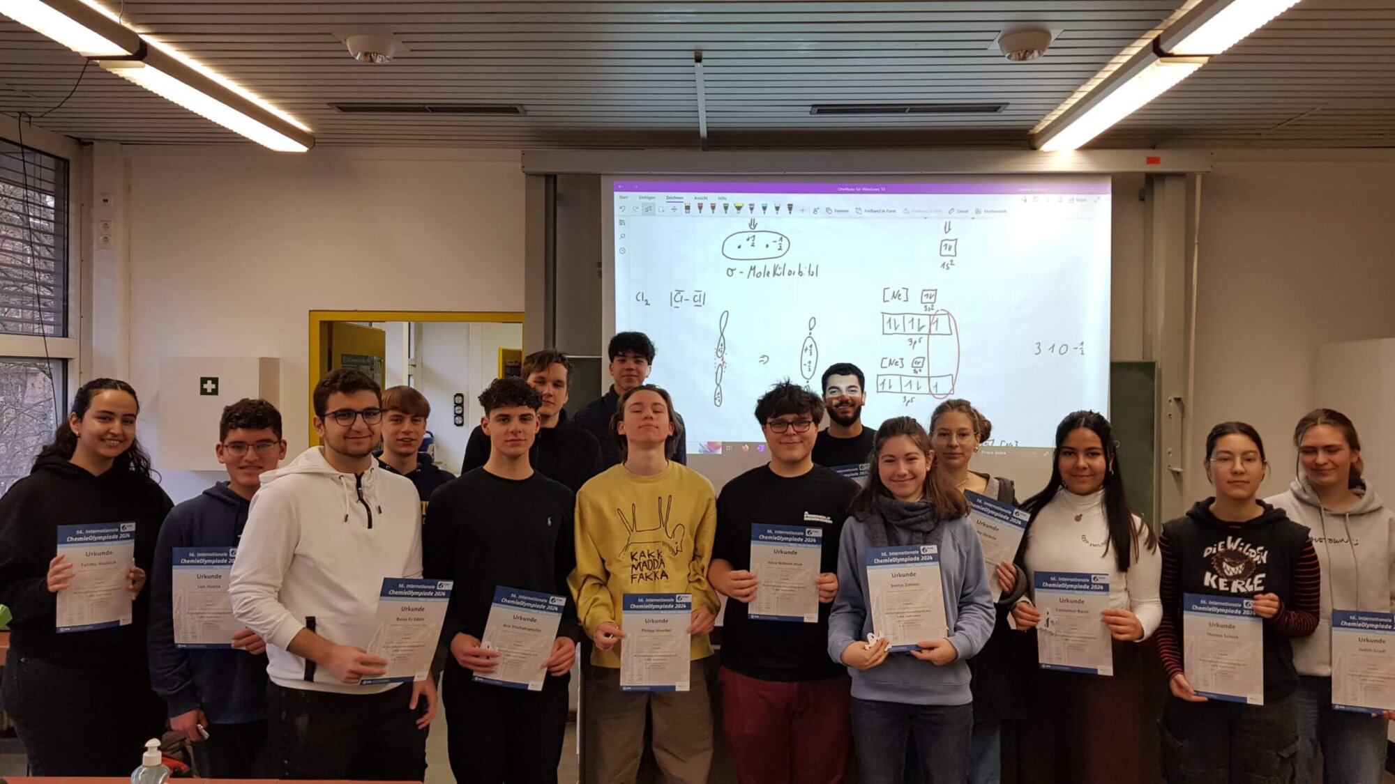 Erfolge bei der Internationalen Chemieolympiade 2024