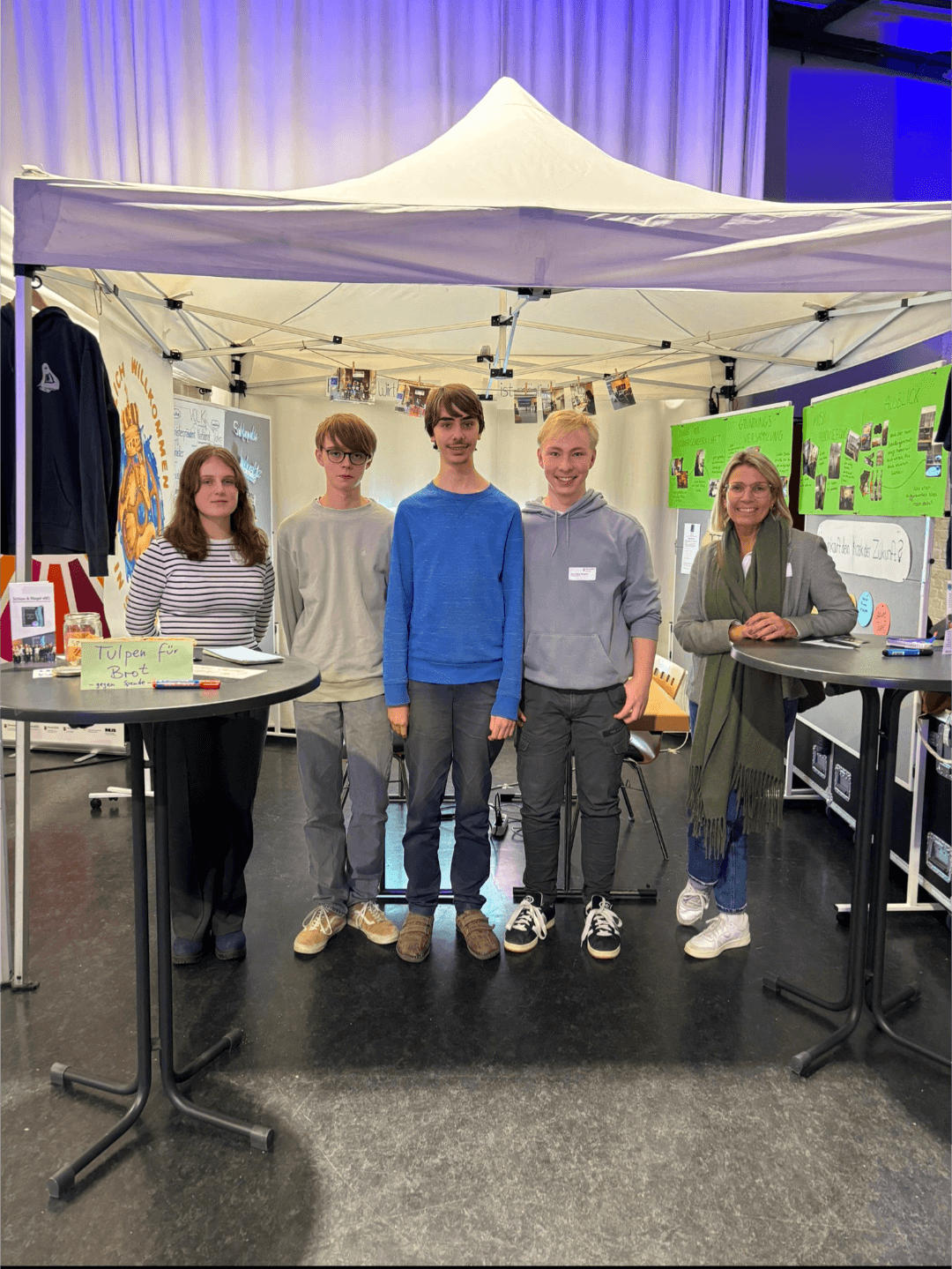 Unsere Schülergenossenschaft auf dem 1. Nachhaltigkeitstag Rheinland-Pfalz
